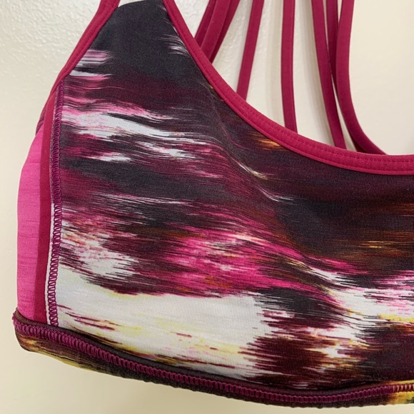 Pink Lululemon sports bra, size 4 - Picture 2 of 6